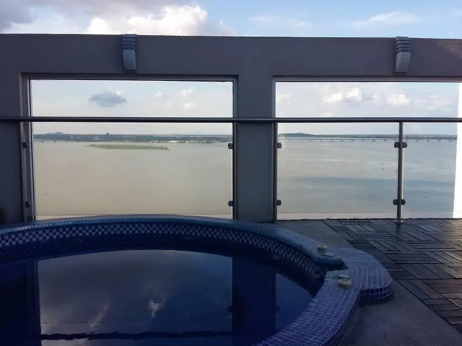 Ecusuites Riverfront L Balcony Guayaquil Apartamento